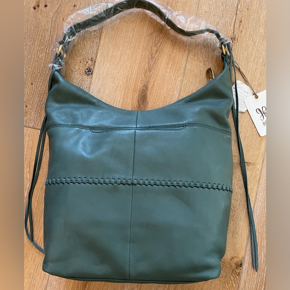 Hobo Entwine Handbag in Meadow.  Brushed Antique Brass Hardware. NWT. - Picture 2 of 8